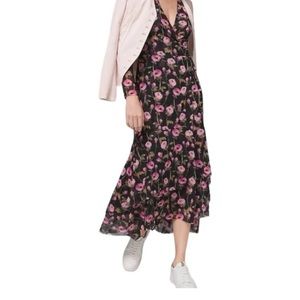 White House Black Market Wrap Dress. Size 4p.